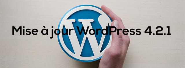 Mise à jour de WordPress 4.2.1