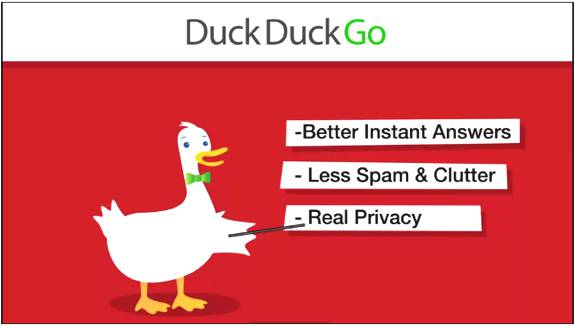 DuckDuckGo - Better Instant Answers - Less Spam & Clutter - Real Privacy